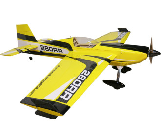 Avión de acrobacia de precisión Extra 260RR amarillo ARF env.1.21m