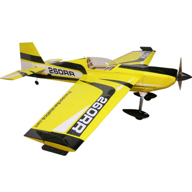 Avion Precision Aerobatics Extra 260RR jaune ARF env.1.21m