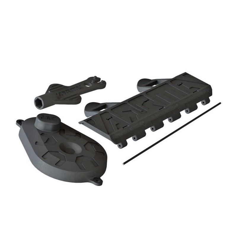 ARRMA AR320448 Ingranaggio porta batteria CVR/attrezzo a scossa TENSIONE