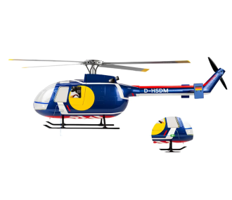 FLY WING - Hélicoptère BO-105 RedBull - RTF