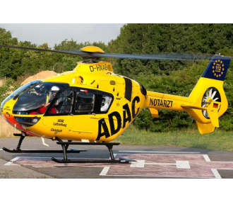 FLY WING - Hélicoptère EC-135 ADAC Jaune - RTF