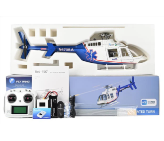 FLY WING - Hélicoptère - Bell 407 - AirLife - RTF