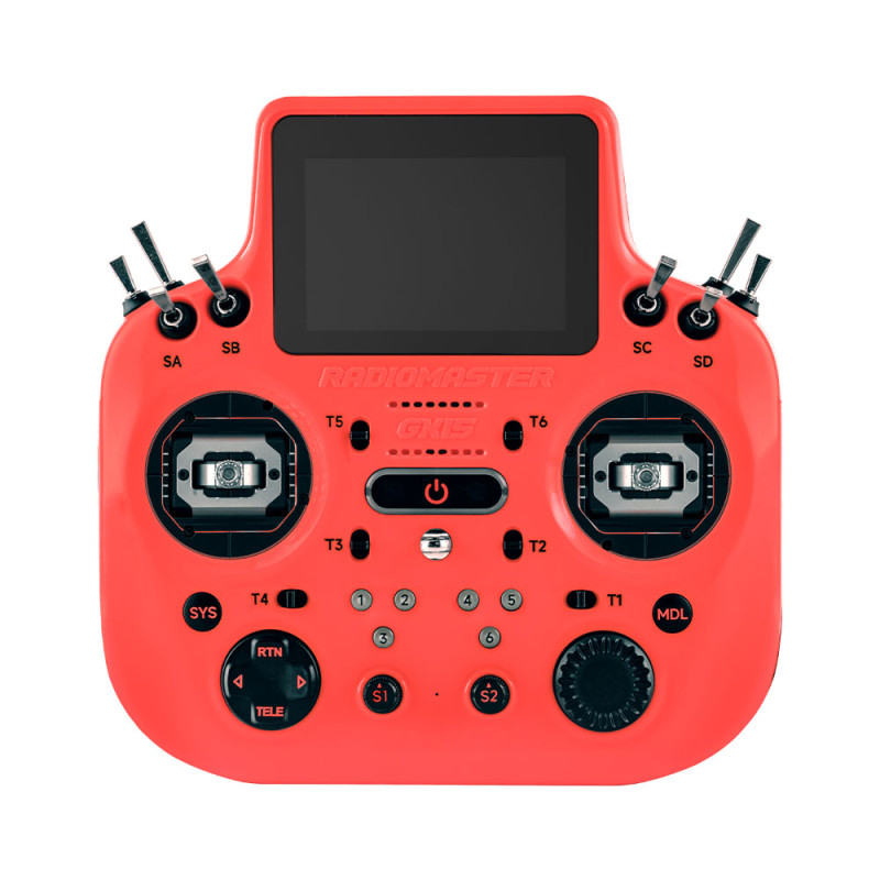 Radiomaster GX15 - Rouge - manche à effet hall