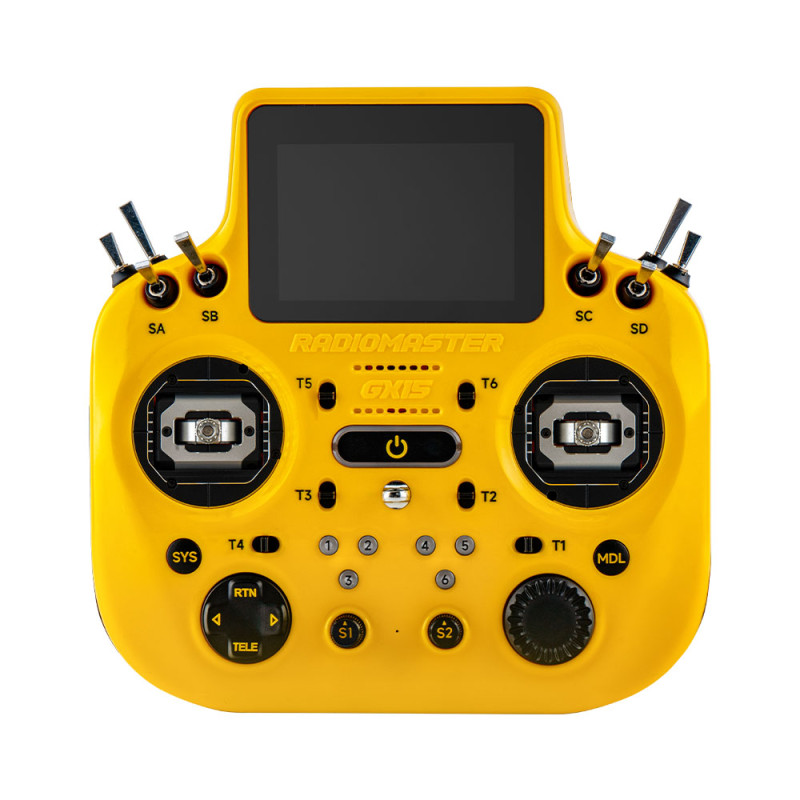 Radiomaster GX15 - Jaune - manche à effet hall