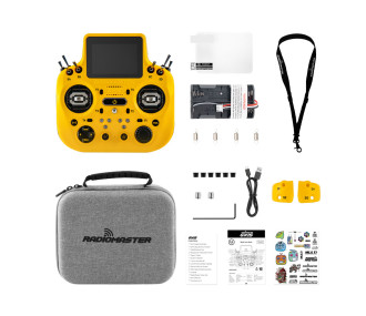 Radiomaster GX15 - Jaune - manche à effet hall