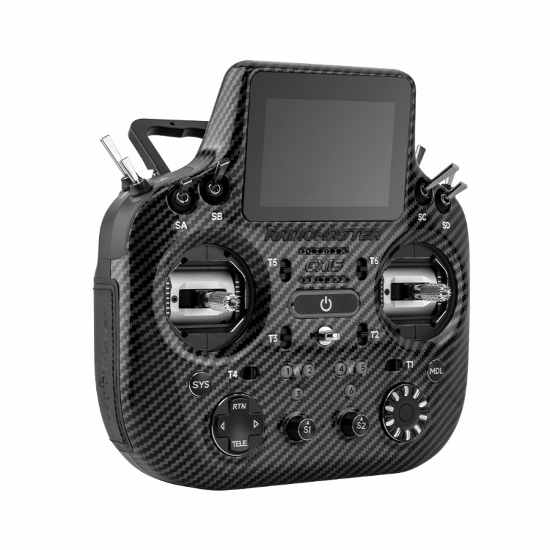 Radiomaster GX15 Max - Noire - manche à effet hall