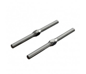 ARRMA AR330525 Steel Turnbuckle 4x63 Black