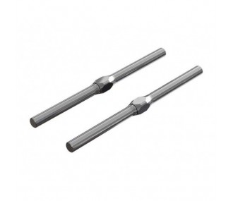 ARRMA AR330526 Steel Turnbuckle 4x71 Black