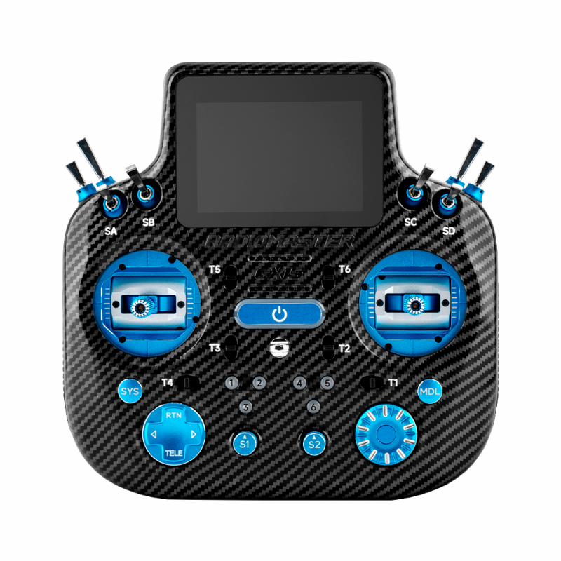 Radiomaster GX15 Max - Bleue - manche à effet hall