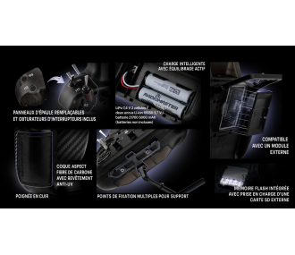 Radiomaster GX15 Max - Bleue - manche à effet hall