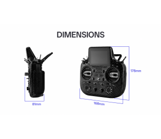 Radiomaster GX15 Max - Or - manche à effet hall
