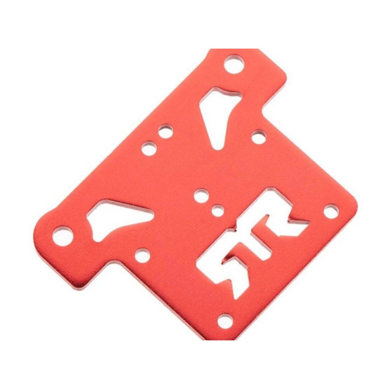 ARRMA AR320195 Aluminum Top Plate Silver/Blue