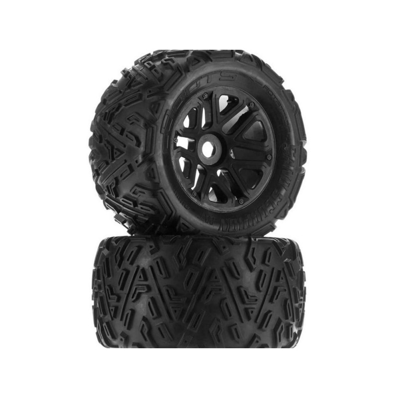 ARRMA AR550010 Sand Scorpion MT 6S Tire Set Glued Black