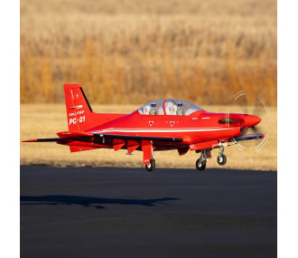 Avion - E-flite Pilatus PC-21 1.3m BNF Basic with AS3X+ and SAFE Select
