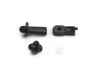 Jeu de supports de carrosserie avant + arrière SRX8E (SER600943)