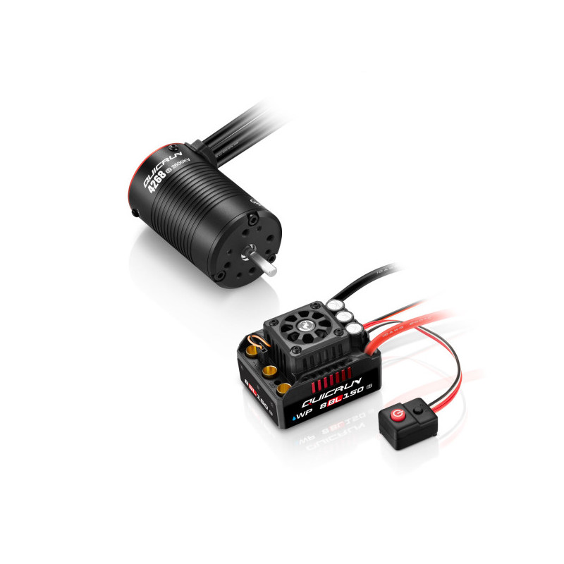 Combo Quicrun WP8BL150 G2 4268SL 2000kV G2 Sensorless Hobbywing