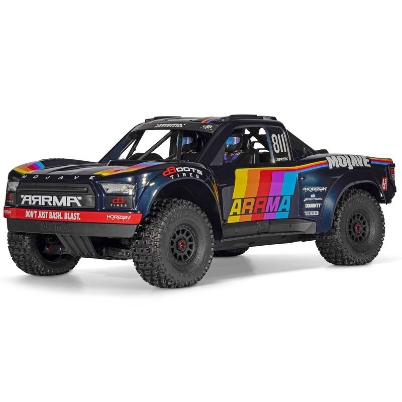 ARRMA 1/7 MOJAVE 6S 4X4 RTR Brushless Desert Truck BLEU
