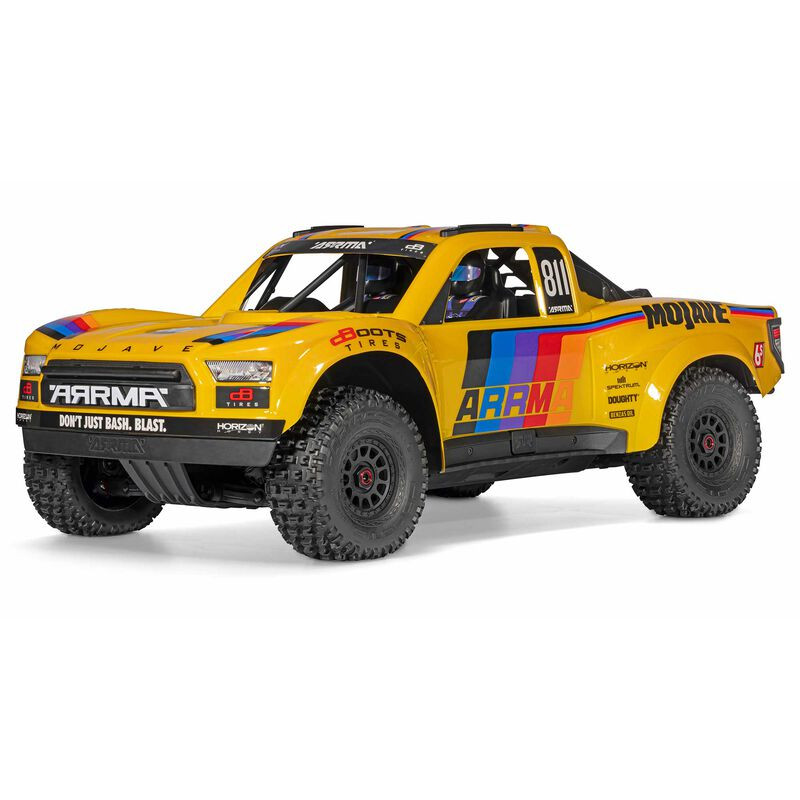 ARRMA 1/7 MOJAVE 6S 4X4 RTR Brushless Desert Truck jaune
