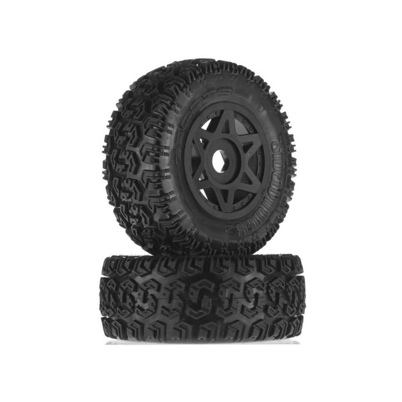 ARRMA AR550003 Dboots Sidewinder 2 6S Glued Black