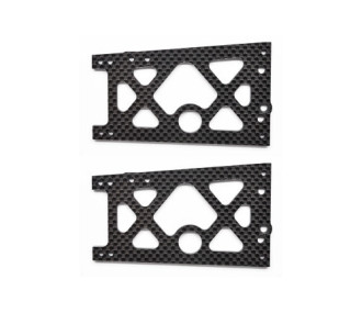 SERPENT - Triangle de suspension en carbone AR (2) SRX8GT SER601402 