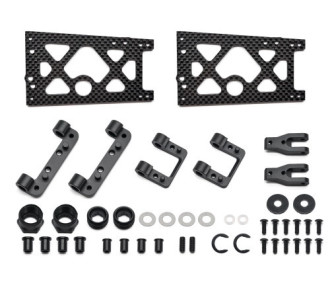 SERPENT - Set de triangle carbone RR SRX8GT CE (SER601414) 