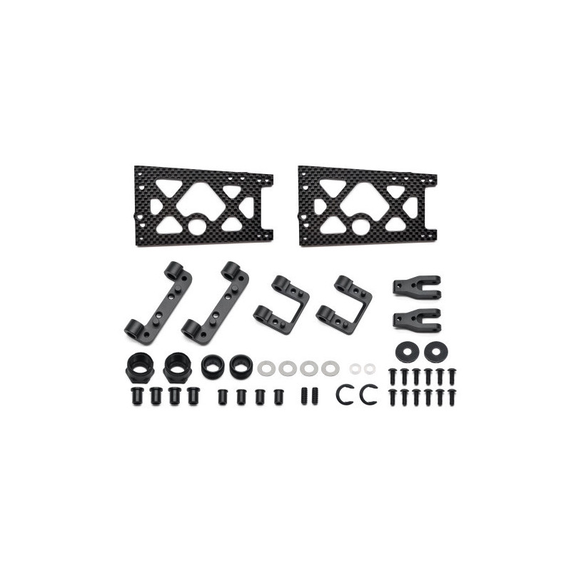 SERPENT - Set de triangle carbone RR SRX8GT CE (SER601414) 