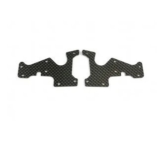 SERPENT - Insert triangle carbone FR Lower SRX8 (x2) (SER600887) 