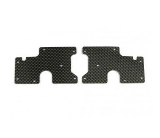 SERPENT - Insert triangle carbone carbon RR Lower SRX8 (x2) (SER600889) 