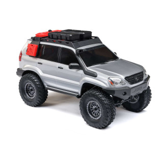 Axial 1/24 SCX24 Lexus GX 470 4X4 RTR Brushed Rock Crawler (Battery & Charger Included), gris