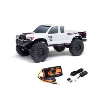 Axial 1/24 SCX24 Base Camp 4WD Rock Crawler RTR avec batterie et chargeur