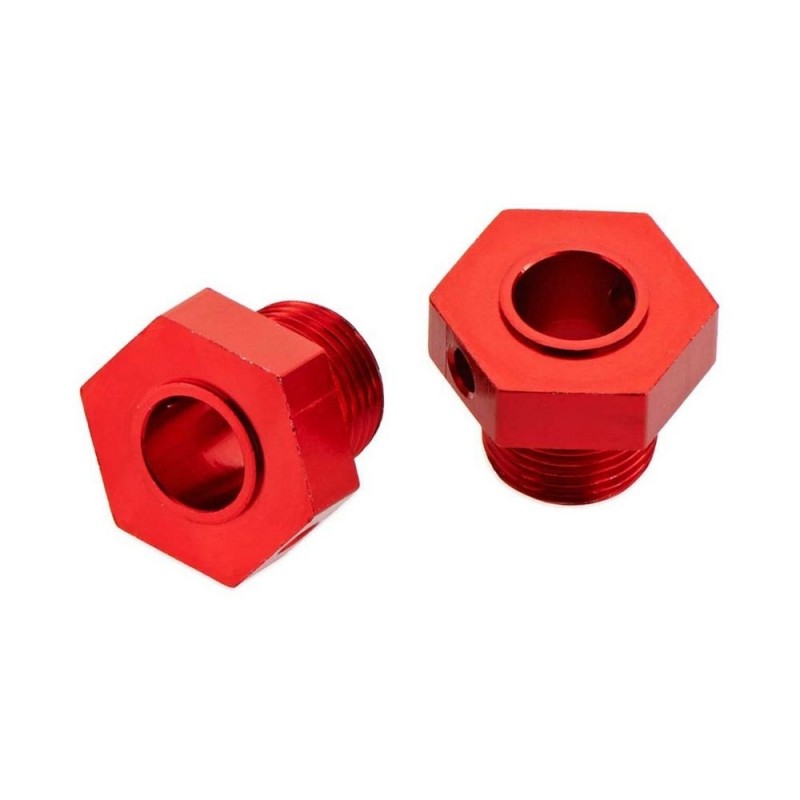 ARRMA AR330359 Rueda Hex Aluminio Rojo Nero (2)