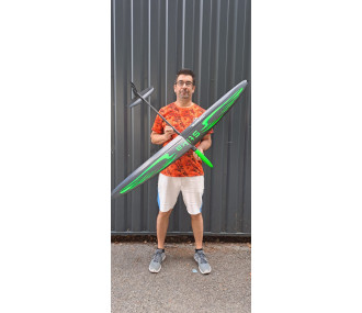 Stika F3K ca.1.49m PNP All Carbon TOPMODEL - Gelb
