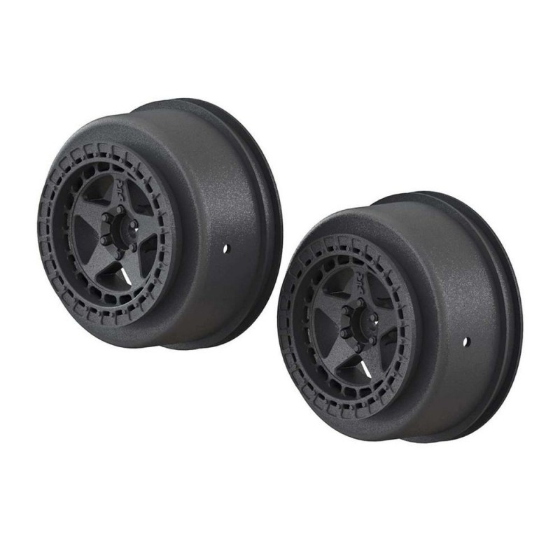 ARRMA AR510096 SC 2.2/3.0 Ruota 14 mm esagonale nera (2)