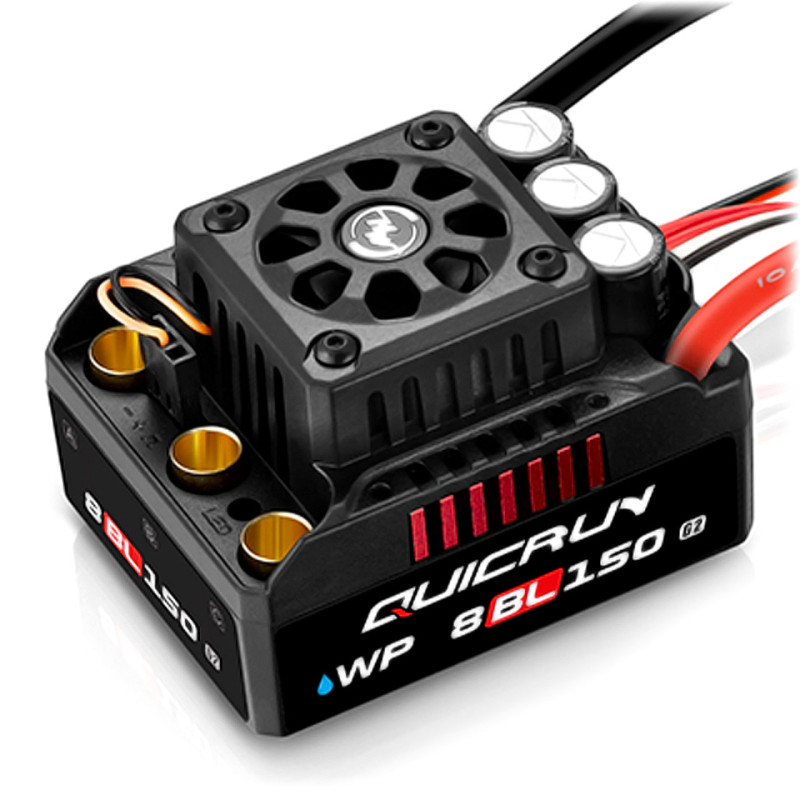 Variateur Brushless Hobbywing QuicRun WP-8BL150 G2 150A 3-6S