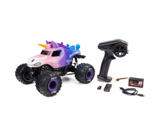 Losi 1/18 Mini LMT Sparkle Smash 2S 4X4 RTR Brushed MT (avec batterie et chargeur)