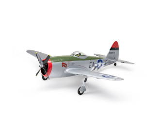 Micro P-47 Thunderbolt 625mm BNF Basic AS3X+ and SAFE Select E-Flite