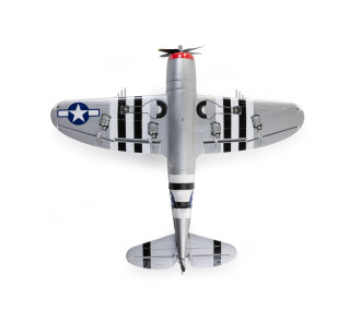 Micro P-47 Thunderbolt 625mm BNF Basic AS3X+ and SAFE Select E-Flite