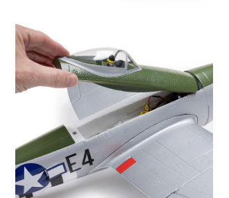 Micro P-47 Thunderbolt 625mm BNF Basic AS3X+ and SAFE Select E-Flite