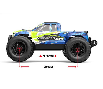 MJX Hyper GO - Monster truck RC 14208 4x4 brushless 1/14 (HY14208) 