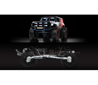 MJX Hyper GO - Crawler RC Ford Bronco R Baja 1000 4x4 1/12 RTR (HYH12P) 