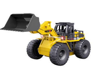Huina - Chargeuse sur pneus RC 1520 6 voies 2,4 GHz 1/18 (CH1520) 
