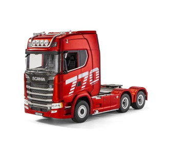 Huina - Camion tracteur RC Scania 770S V8 1/18 rouge (CH1501) 
