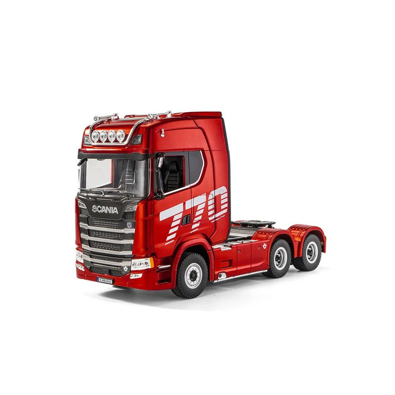 Huina - Camion tracteur RC Scania 770S V8 1/18 rouge (CH1501) 