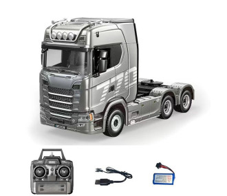 Huina - Camion tracteur RC Scania 770S V8 1/18 gris (CH1501G) 