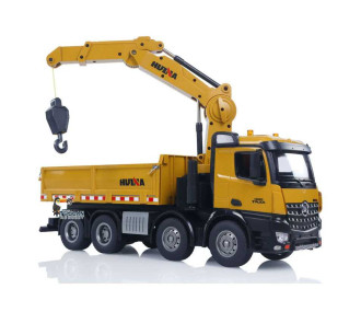 Huina - Camion benne RC 1538 avec bras de préhension 1/14 (CH1538) 