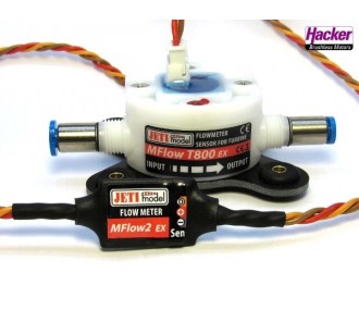 Sensore MFlow2 T3000 a turbina Duplex 2.4EX Jeti