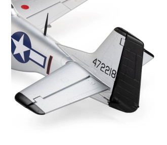 Avion RC E-flite P-51D Mustang « Big Beautiful Doll » 1,5 m BNF Basic avec AS3X+ et SAFE Select – EFL-3359