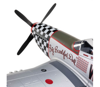 Avion E-FLITE P-51D MUSTANG BIG BEAUTIFUL DOLL (env.1.5m) BNF (EFL-3359)