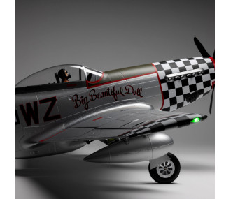 Avion E-FLITE P-51D MUSTANG BIG BEAUTIFUL DOLL (env.1.5m) BNF (EFL-3359)