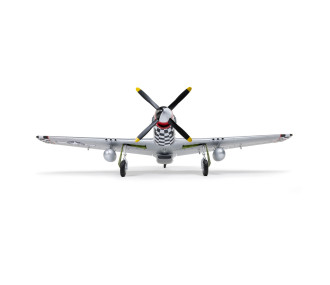 Avion RC E-flite P-51D Mustang « Big Beautiful Doll » 1,5 m BNF Basic avec AS3X+ et SAFE Select – EFL-3359